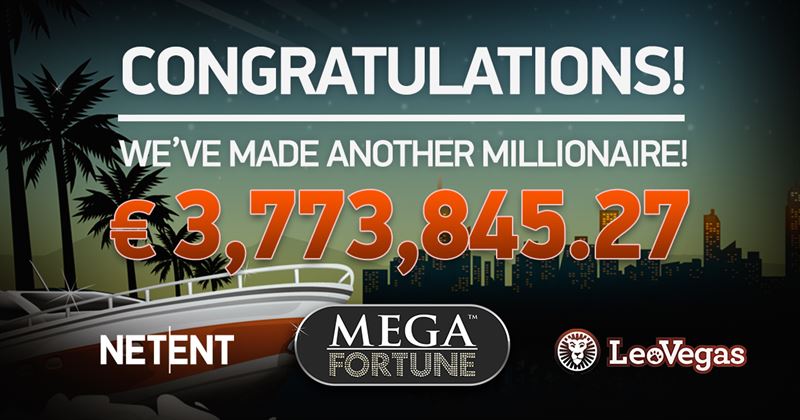 Speler win 3.7 miljoen euro met de NetEnt’s Mega Fortune videoslot