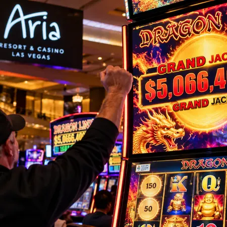 Historische megaklap in Las Vegas: speler wint 5 miljoen dollar op Dragon Link-gokkast