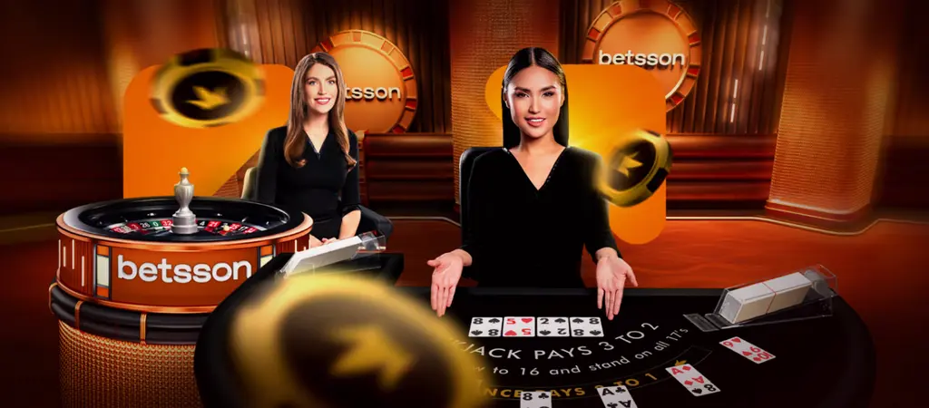 Exclusieve 'Betsson Branded' Games en Live Casino