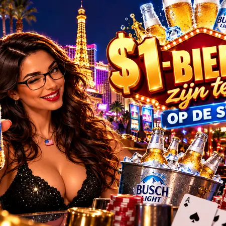 Vegas budgethack: De legendarische $1-biertjes zijn officieel terug op de Strip!