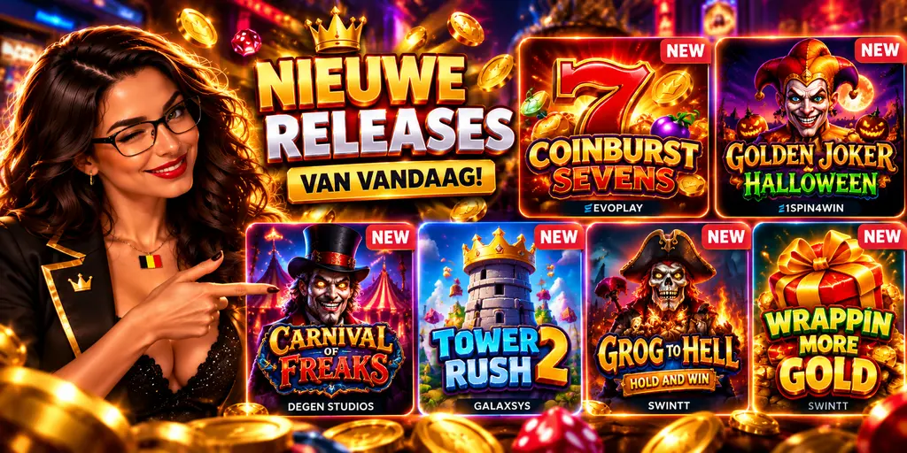 nieuwe casinospellen 22 oktober 2026