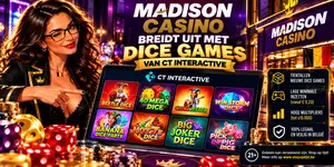 Nieuwe CT Interactive spellen bij Madison Casino